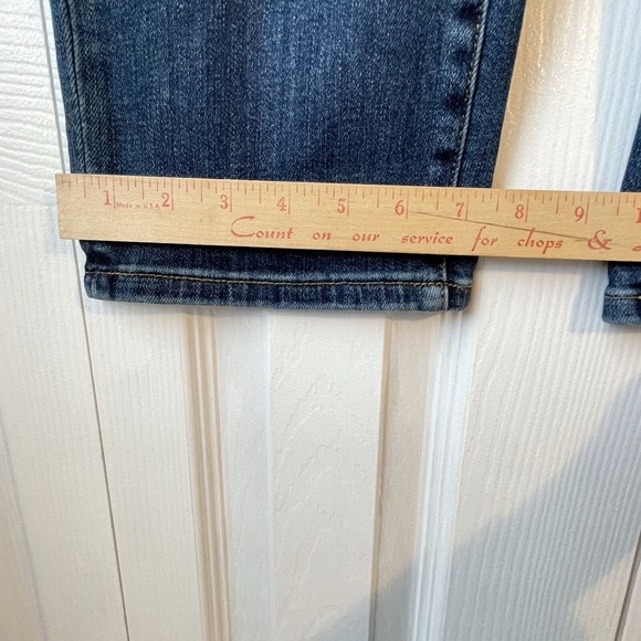 Judy Blue Jeans Womens Size 9/29 Straight Leg Distressed Blue Denim Mid Rise - Picture 8 of 12